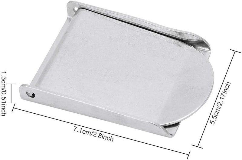 CHEOTIME 2 Stainless Steel Dive Weight Belt Buckle,Dive Belt Buckle with 3 Slots,Scuba Weight Belt Buckle for Snorkeling Sailing Water Sports - Image 2